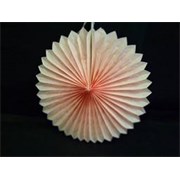 Papirnate rozete - 30cm svj.roza