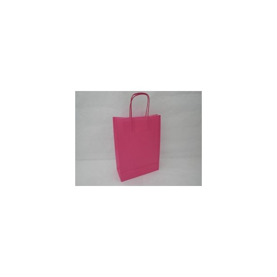 Vrećica 22x10x31cm papir roza