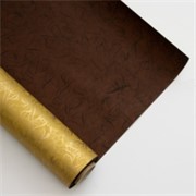 Rola kartopak dvobojna riža 1x40m zlatna/t.smeđa