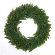 Vijenac čempresove grančice, soft touch 55cm