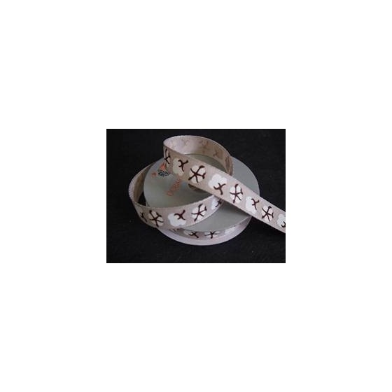 Traka DV892-0050-C001-16mm/10m natur, pamuka