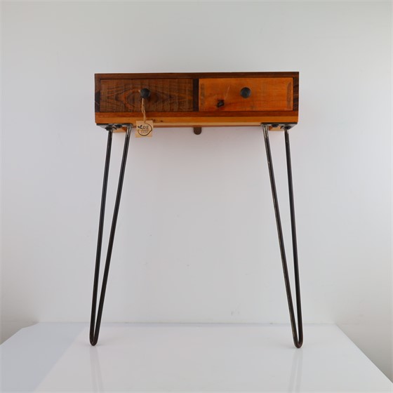 Ormarić Rob s 2 ladice 56x20xh76cm smeđa