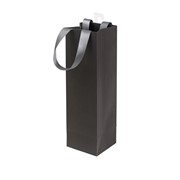 Vrećica 11x11cm h37cm premium boca antracit siva