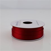 Traka saten 10mm/50m premium t.crvena 270