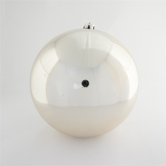 Plastična kugla 20cm/1kom - srebrna S
