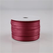 Traka saten 6mm/50m premium rosewine 177