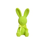 Zec s mašnom pliš 30cm sv.zelena