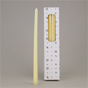 Svijeća konus x8kom d2,1 h38cm - ivory