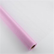 Organdi rola lux efekt 48cmx10m - sv.roza
