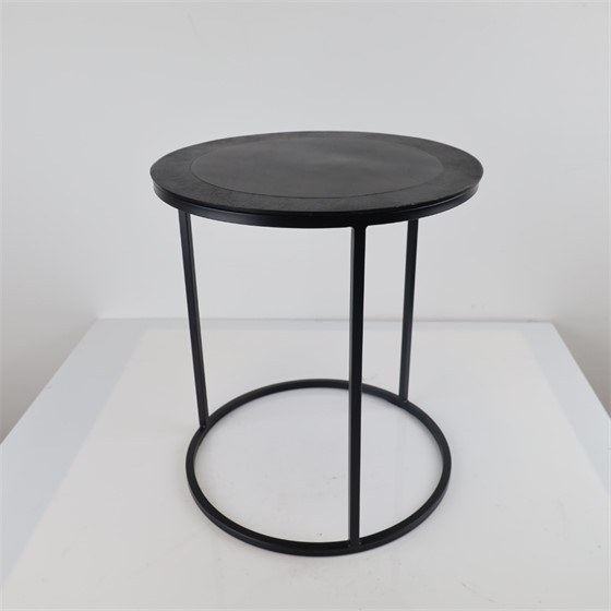 Stolić metalni 41x41xh46cm crna