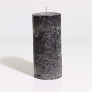 Svijeća frost 6,8xh15cm - crna