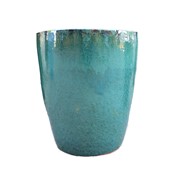 Keramička posuda glazirana h40 d30cm zelena