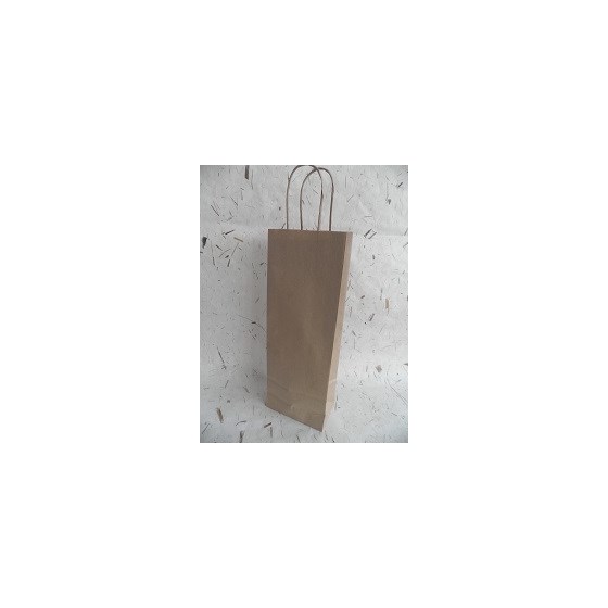 Vrećica 14x8x38cm za bocu natur