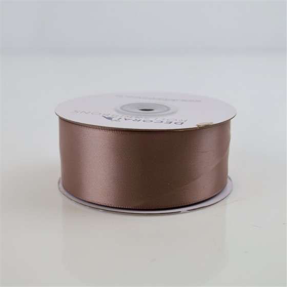 Traka saten 38mm/25m premium ginger snap 814