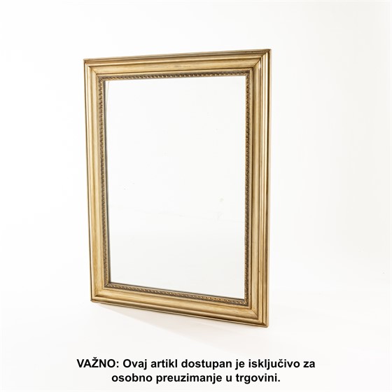 Ogledalo - 63x73 (50x70)cm antik zlatna rama