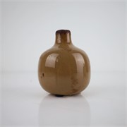Keramička vaza h9,5cm d9cm smeđa