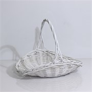 Košara pladanj 31x23/h8cm bijela