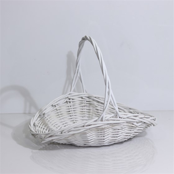 Košara pladanj 31x23/h8cm bijela