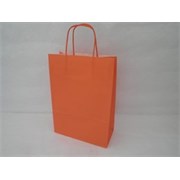 Vrećica 22x10x31cm papir narančasta