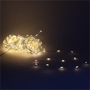 LED lampice niz/600L/30m WW IP44