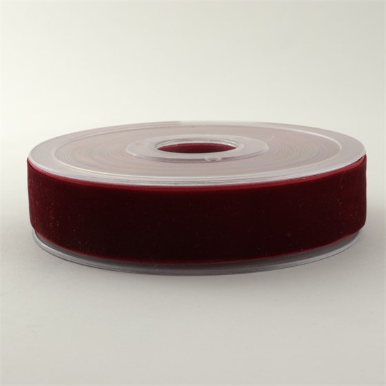 Traka 7980 pliš 25mm/9,5m wine 65