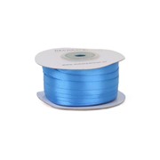 Traka saten 6mm/50m standard porculan plava 336