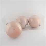 Plastične kuglice 15cm/3kom - puder roza P