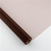 Organdi rola 48cmx10m - smeđa