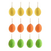 Jaja kokoši 12kom žuta/narančasta/zelena