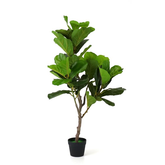 Umjetno drvo Ficus Lyrata 115cm zelena