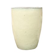 Keramička posuda glazirana h50 d40cm staro bijela