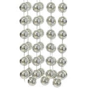 Girlanda perlice 2cmx270cm srebrna