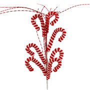 Grana Candy spirale 64cm crvena/bijela