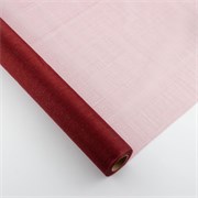 Organdi rola lux efekt 48cmx10m - bordo