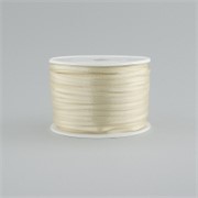 Traka saten 3mm/100m premium krem 815