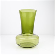 Staklo vaza h29d20cm o14 maslinasta