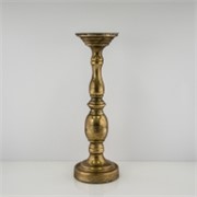 Svijećnjak metalni d11,5cm h36cm zlatna