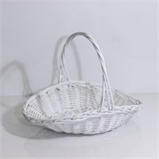 Košara pladanj 45x35/h12cm bijela