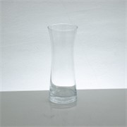 Staklo vaza h25d10cm