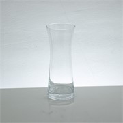 Staklo vaza h25d10cm