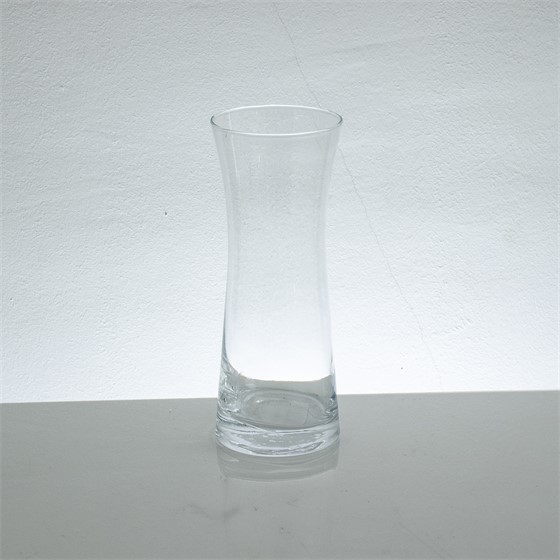 Staklo vaza h25d10cm