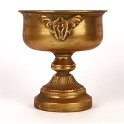 Metalni kalež d19cm h20,5cm zlatna