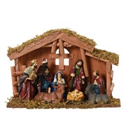 MDF kuća 8 figurica 10x30x20cm