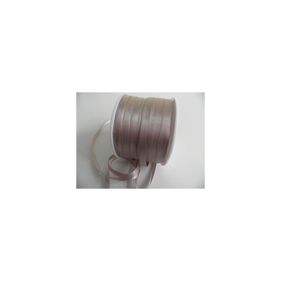 Traka saten 6mm/50m premium taupe 823