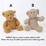 Medo plišanac 25/30cm 2ass smeđa/svj.smeđa