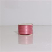 Traka saten 6mm/50m premium peony roza 151