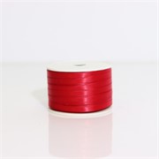 Traka saten 6mm/50m premium scarlet 260