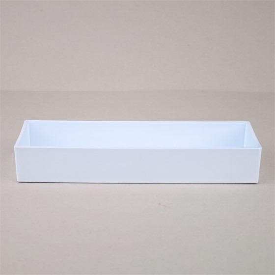 Posuda plastična pravokutnik 32x10,5xh5cm bijela