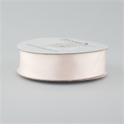 Traka saten 25mm/25m premium pastel sv.roza 105