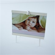 Okvir za sliku 15x10cm srebrna/bež